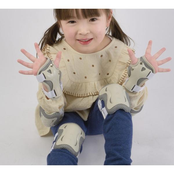 【即納】フタバ キッズプロテクターセット Sサイズ グレージュ