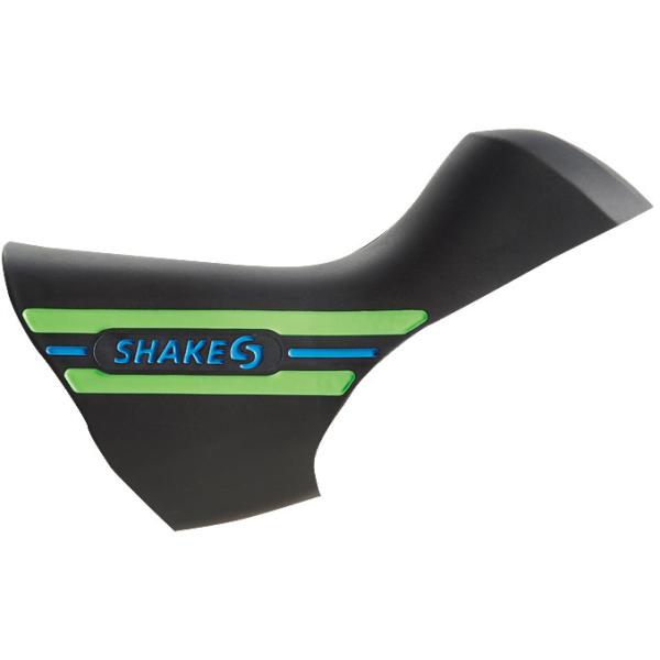 シェイクス HOOD SH-6800 STI レバー用 ブルー×グリーン ツートン (シマノST-6...