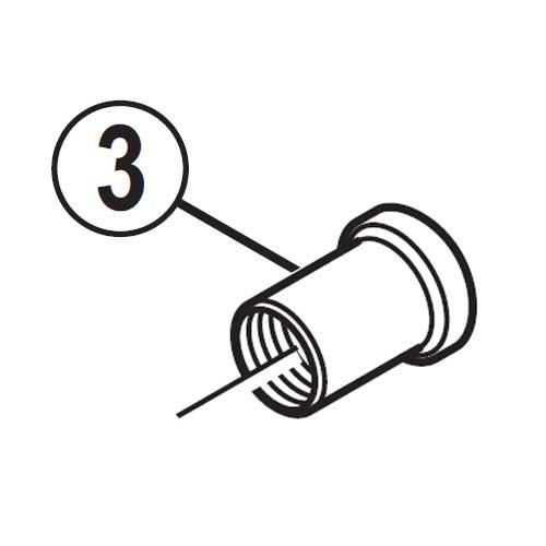 [3]取付ナット(前用/27.0mm) 【自転車】【ロードレーサー用】【SORA】【BR3500用ス...