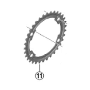 SHIMANO - ［(◜ᴗ◝)】チェーンリング 52-36T Amazon | シマノ(SHIMANO) リペアパーツ チェーンリング 52T-MT