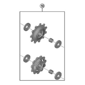 [10]テンション &amp; ガイドプーリーセット