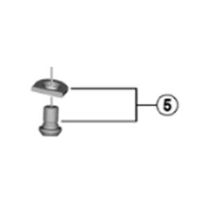 [5]ケーブル固定ボルト &amp; プレート