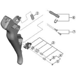 [1]メインレバー組立品（右用）