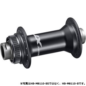 シマノ DEORE XT HB-M8110-BS 15mmEスルー OLD:110mm センターロック ロックリング別売 フロントハブ｜worldcycle