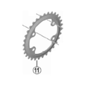 シマノ（SHIMANO） FC-R9200 チェーンリング 34T-NK(50-34T用