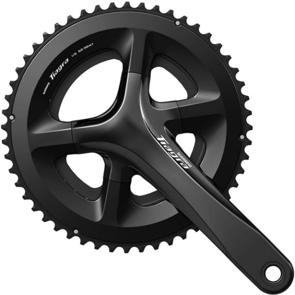 シマノ TIAGRA クランクセット FC-R4000 11段 52-36T ブラック BBパーツな...