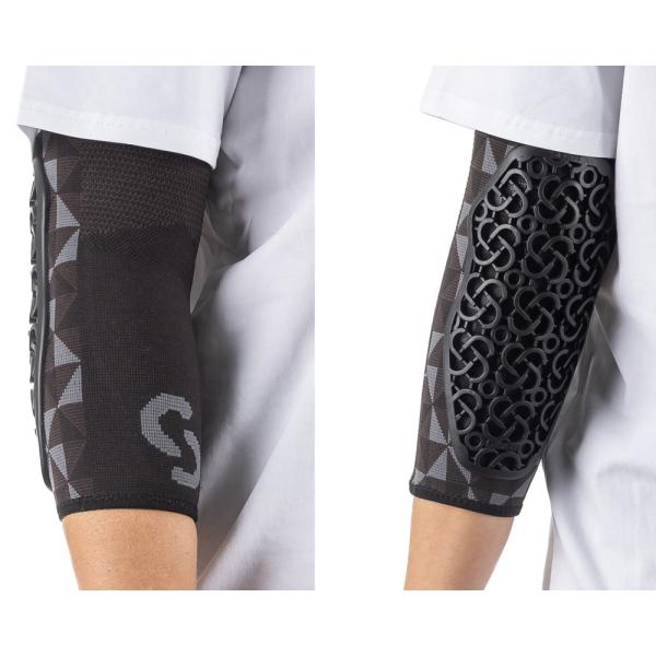 SERYT(セリット) FLOW ELBOW PROTECTION アルレッキーノ グレイ ブラック