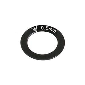 スギノ 0.5mm厚 チェーンリング スペーサー 5枚セット