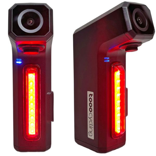 トゥーサイクリング DVR80 リアライト付きサイクリングドライブレコーダー 32G-SDカード、シ...