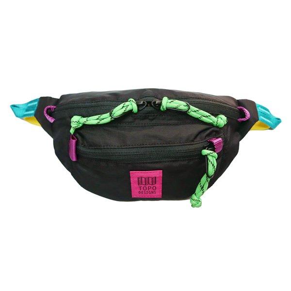 【即納】Topo Designs MOUNTAIN WAIST PACK ブラック/ピンク