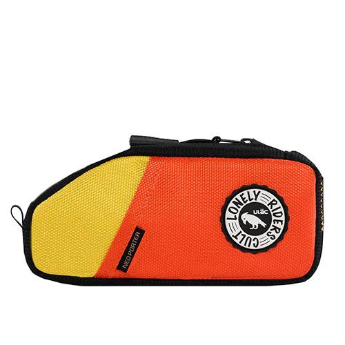 ULAC TREKKING トップチューブバッグ 0.9L オレンジ/イエロー