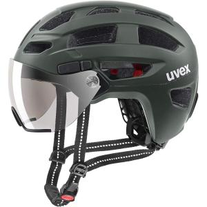 ウベックス FINALE VISOR フォレストマット ヘルメット UVEX