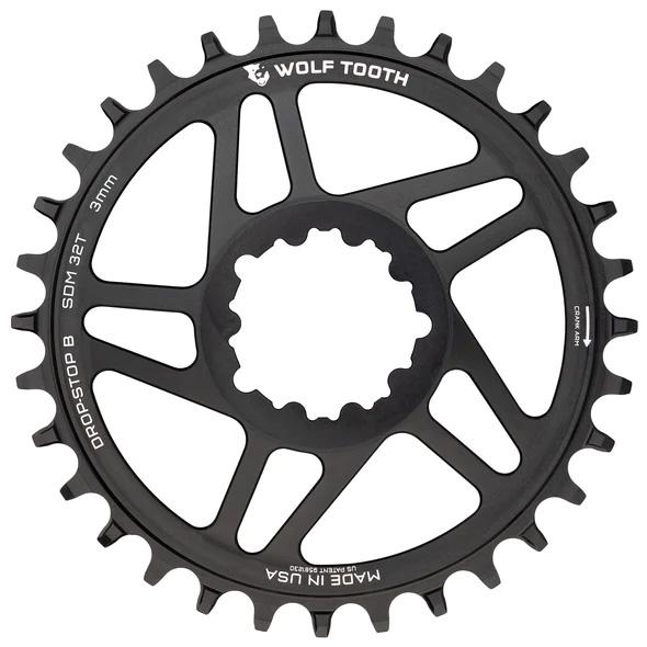 ウルフトゥース ダイレクトマウント スラム用 BB30 Short Spindle Cranks チ...