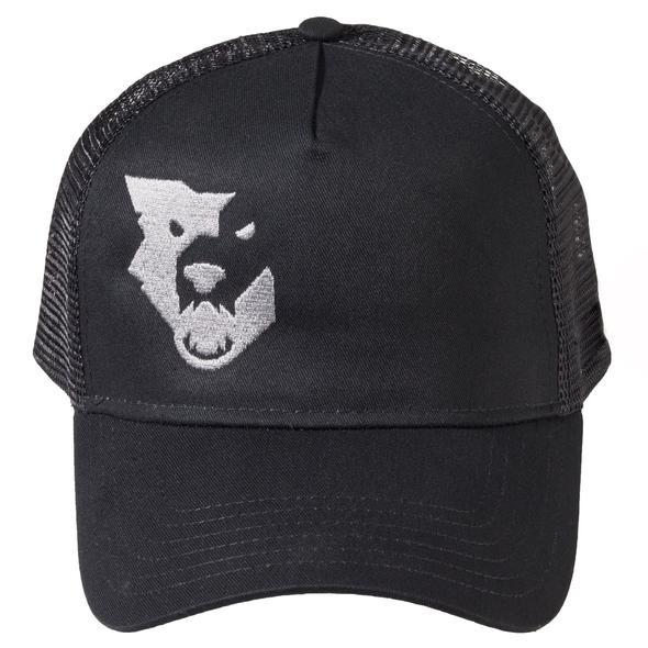 ウルフトゥース Logo Trucker Hat ブラック