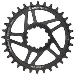 未使用ウルフトゥース Drop-Stop チェーンリング 44T 107BCD WolfTooth ウルフトゥース 107 BCD Chainring for SRAM 44T