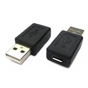 変換アダプタ A：USB オス B：microUSB メス 1個 変換の達人 スマートフォン 送料無料