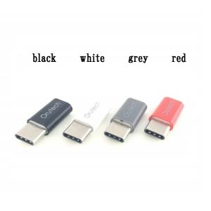 Orutech 全4色 MicroUSB(メス) ⇒ Type-Cアダプタ（オス）