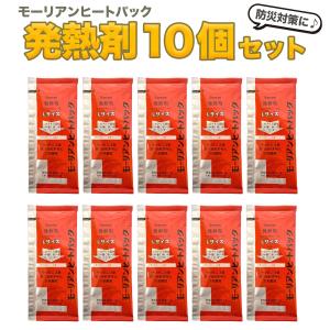 モーリアンヒートパック 発熱剤 Lサイズ 10個 防災用品 アウトドア 送料無料