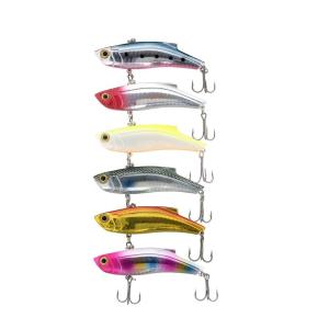 ルアー バイブレーション 7.5cm 24g 6色セット 送料無料 : いろいろ