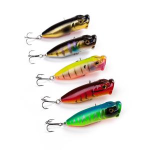 オルルド釣具 ポッパー ルアーセット 5個 7.5cm 11g ルアー 送料