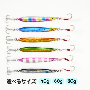 メタルジグ 25本セット オルルド釣具 メタルジグ 4個セット 4色 15g 25g 40g 釣り具 ルアー