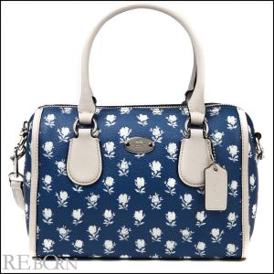 コーチ 2WAYバッグ フローラル ベネット ミニサッチェル F34898 COACH PVC×レザー｜worlddrive