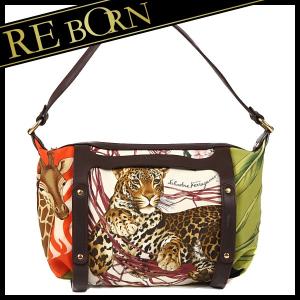 フェラガモ Ferragamo アニマル ハンドバッグ ミニ...