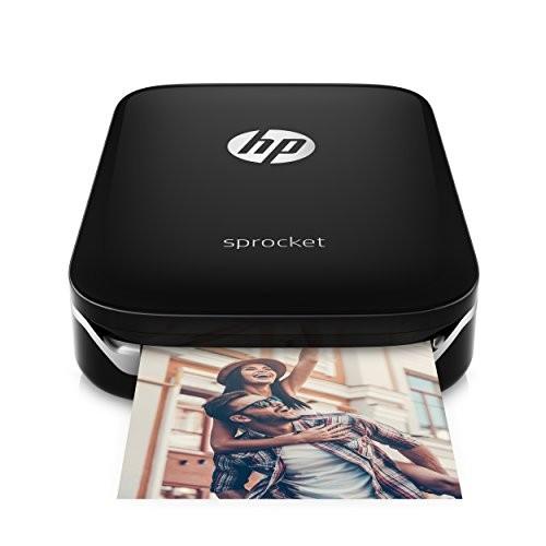 HP Sprocket Portable Photo Printer, print social m...