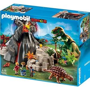 Playmobil 5230 Volcano with Tyrannosaurus