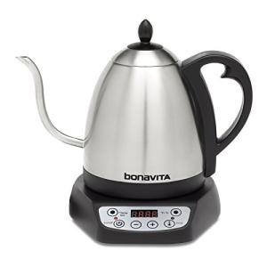 Bonavita 1-Liter Variable Temperature Digital Electric Gooseneck Kettle　電気ケトル｜worldfigure