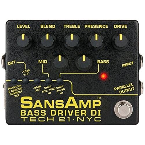 Tech21 エフェクター Sansamp Bass Driver DI V2 BSDR-V2 ベー...