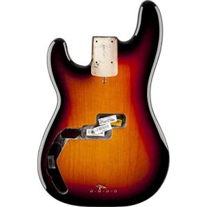 フェンダー Fender USA 純正パーツ 998029700 Precision Bass Alder Body, 3-Color Sunburst LH プレシジ｜worldfigure