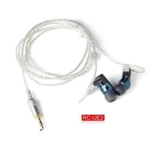 FiiO RC-UE2 銀メッキTF10　PROイヤホン専用ケーブル．3倍の音質アップ、トップレベル...