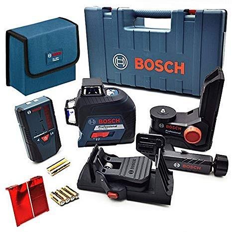 Bosch 3次元 360度 レベリング アラインメント レーザー ラインレーザーレシーバー 受光器...