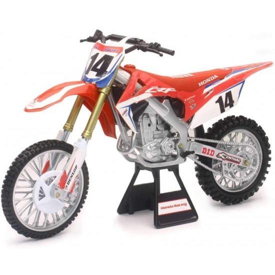 NewRay 1/6 バイク 完成品 模型 HRC Team Honda Race Bike 496...
