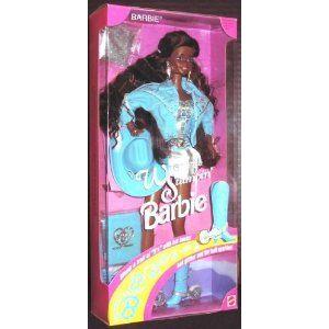 (AA) African American Western Stampin' Barbie(バービー) Doll ドール 人形 フィギュア｜worldfigure