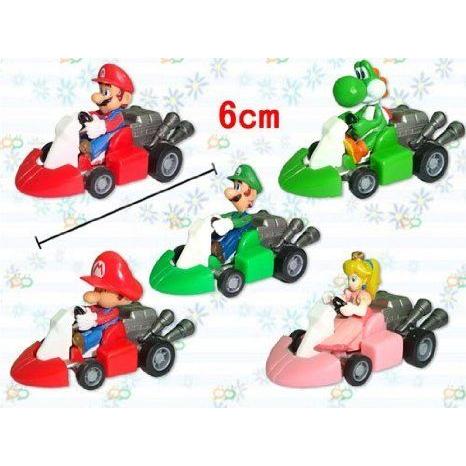 【ビーピー】Mario Kart (マリオカート) Cars Pull - Backs 5pcs フ...