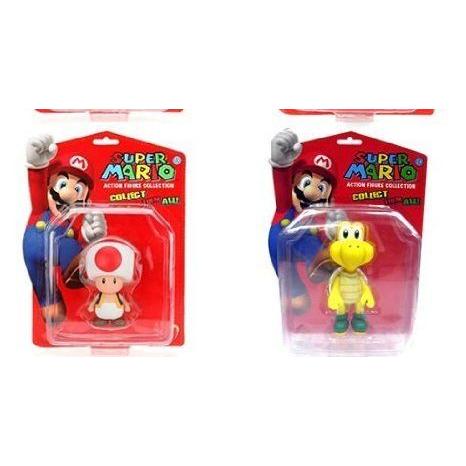 【ビーピー】Super Mario (スーパーマリオ) Bros. 5-inch Toad &amp; Ko...
