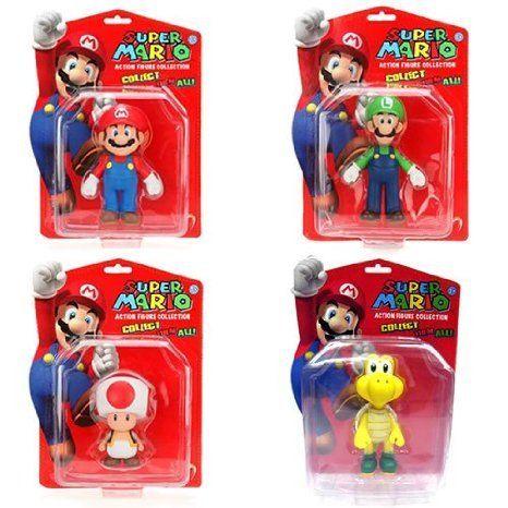 【ビーピー】Super Mario (スーパーマリオ) Bros. 5-inch アクションフィギュ...