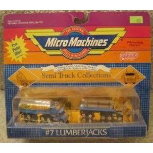 1988 Micro Machines #7 Lumberjacks Semi トラック コレクショ...