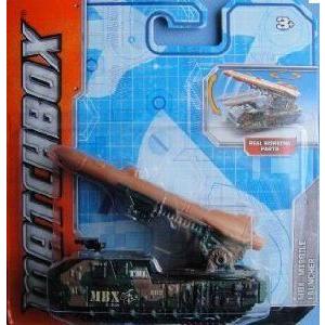 2012 Matchbox, 4 MBX Missile Launcher, Real Workin...