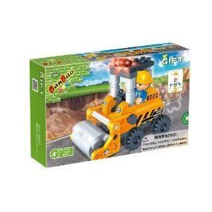 BanBao Cement Roller Building Set, 65-Piece ブロック おもちゃ｜worldfigure