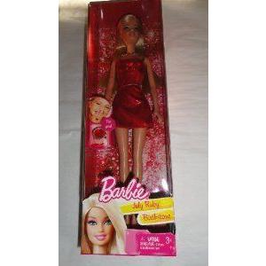 Birthstone Barbie(バービー) July Ruby Birthstone ドール 人...