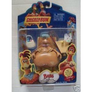 Chicken Run アクションフィギュア Playset Featuring Babs with Yarn Shooting Bellows and Knitting Ba