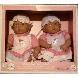 talking twin baby dolls