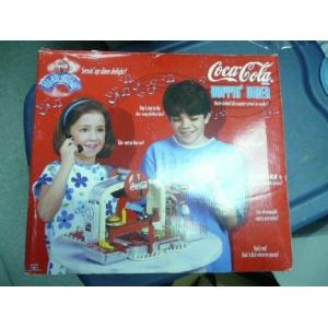 Coca Cola Brand Boppin' Diner Polar World Diner Playset Jukebox plays music