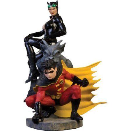 DC Statue Robin &amp; Catwoman Batman (バットマン) Family P...
