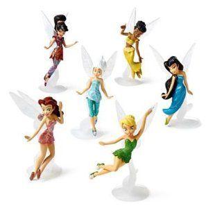 ディズニー 妖精ティンカー・ベル ドール 人形 各7.6cm 6パック
