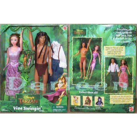 Disney&apos;s (ディズニー) Tarzan Vine Swingin&apos; 12 Doll 2-pa...