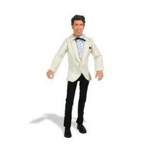 Elvis Presley Talking アクションフィギュア: Elvis Dressed in White Suit Coat and Black Pa 131002fn｜worldfigure